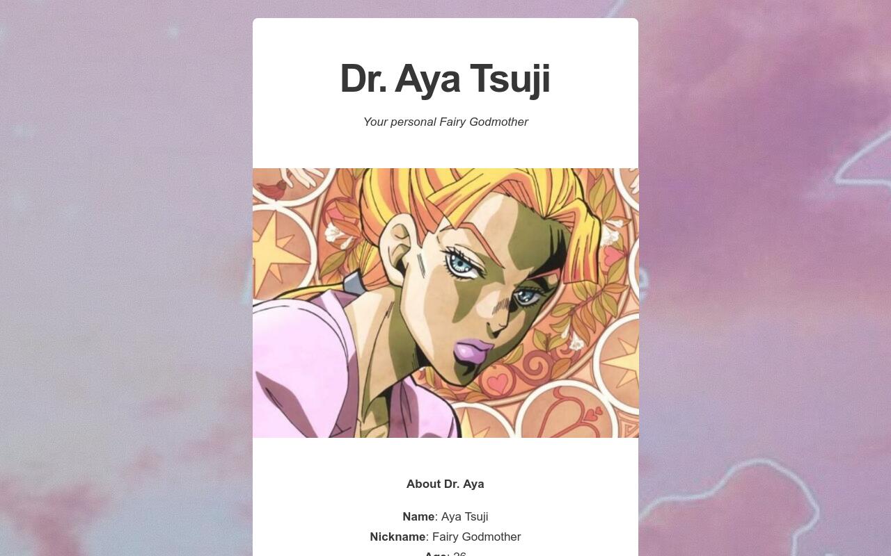 Dr. Aya Tsuji